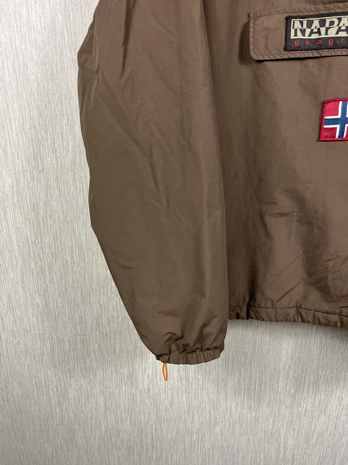 Napapijri × Vintage Vintage Napapijri skidoo anorak fleece halfzip hoodie jacket Size US M / EU 48-50 / 2 - 7 Thumbnail