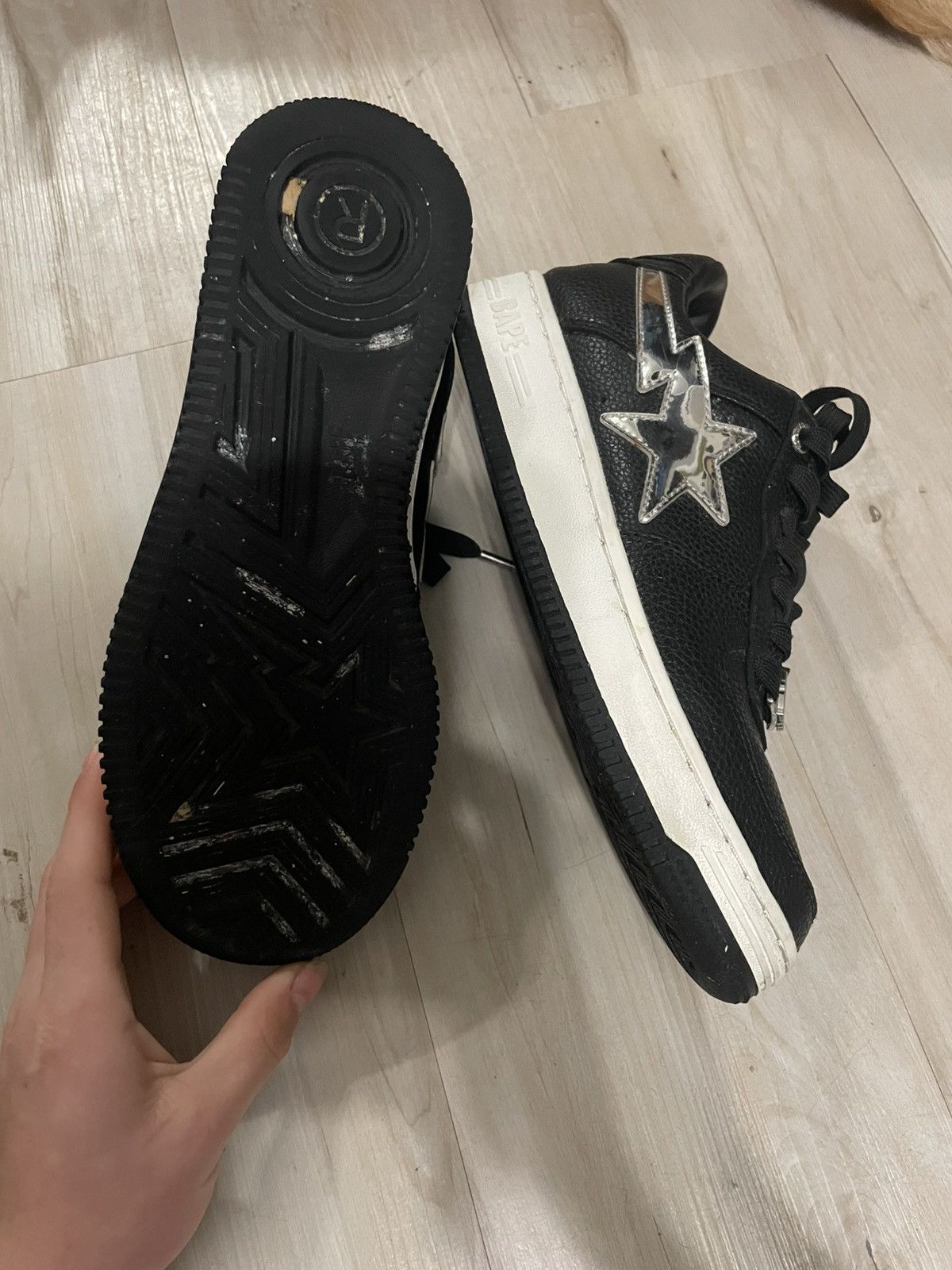 Bape GOAT Exclusive Bapesta Size US 6 / EU 39 - 7 Thumbnail