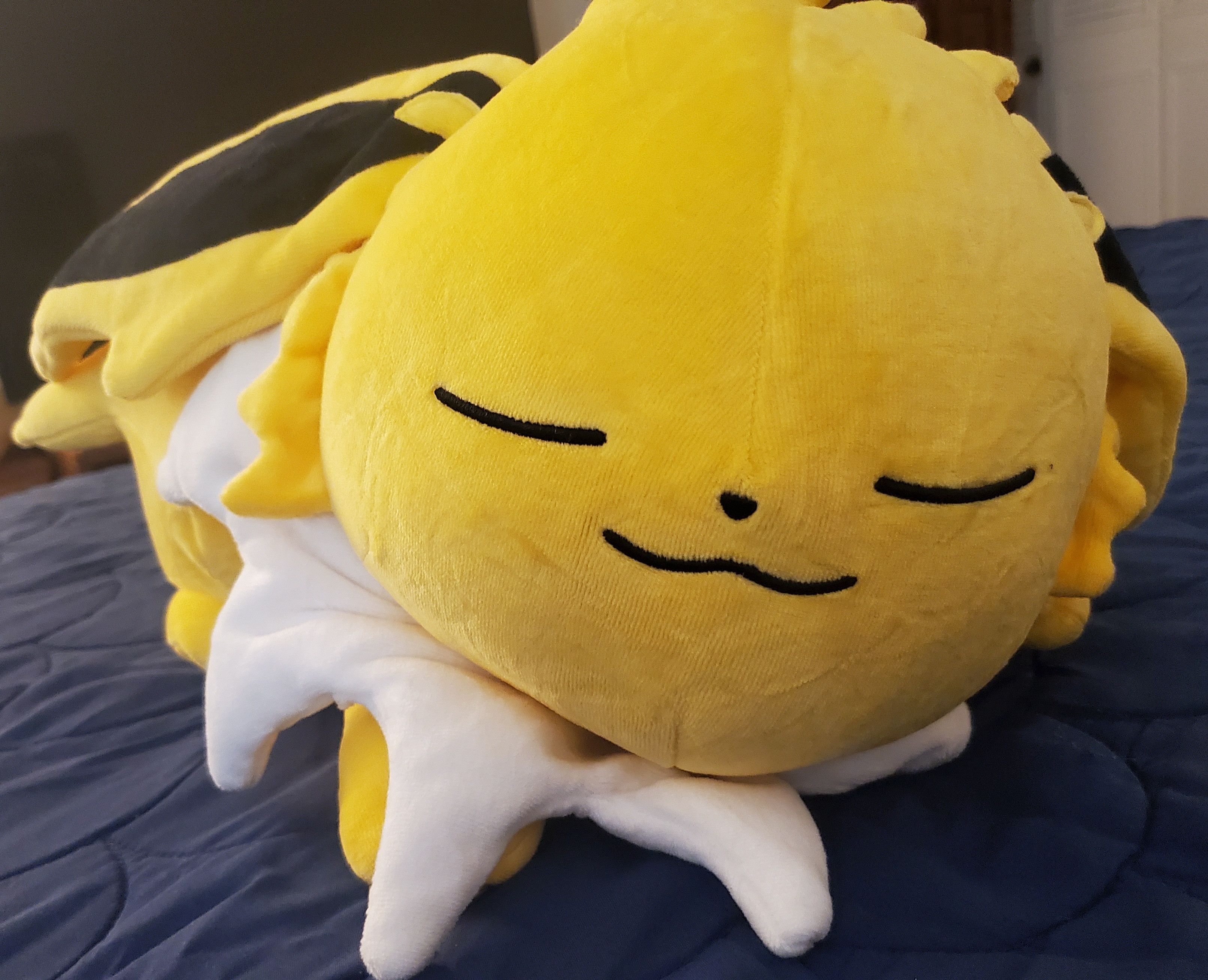 Pokemon Pokemon Center Jolteon Sleeper Plush Eeveelution Authentic Size ONE SIZE - 1 Thumbnail