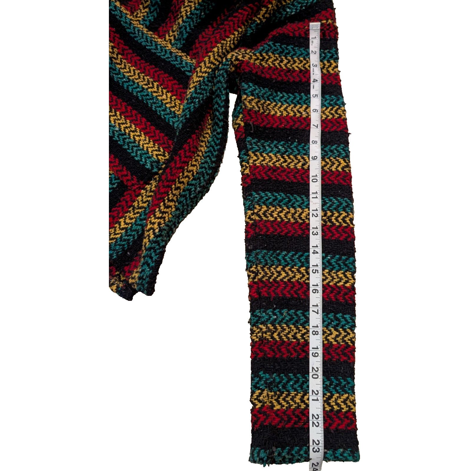 Baja Joe VTG Baja Joe Multi Color Striped Mexican Poncho Hoodie Small Size US S / EU 44-46 / 1 - 5 Thumbnail
