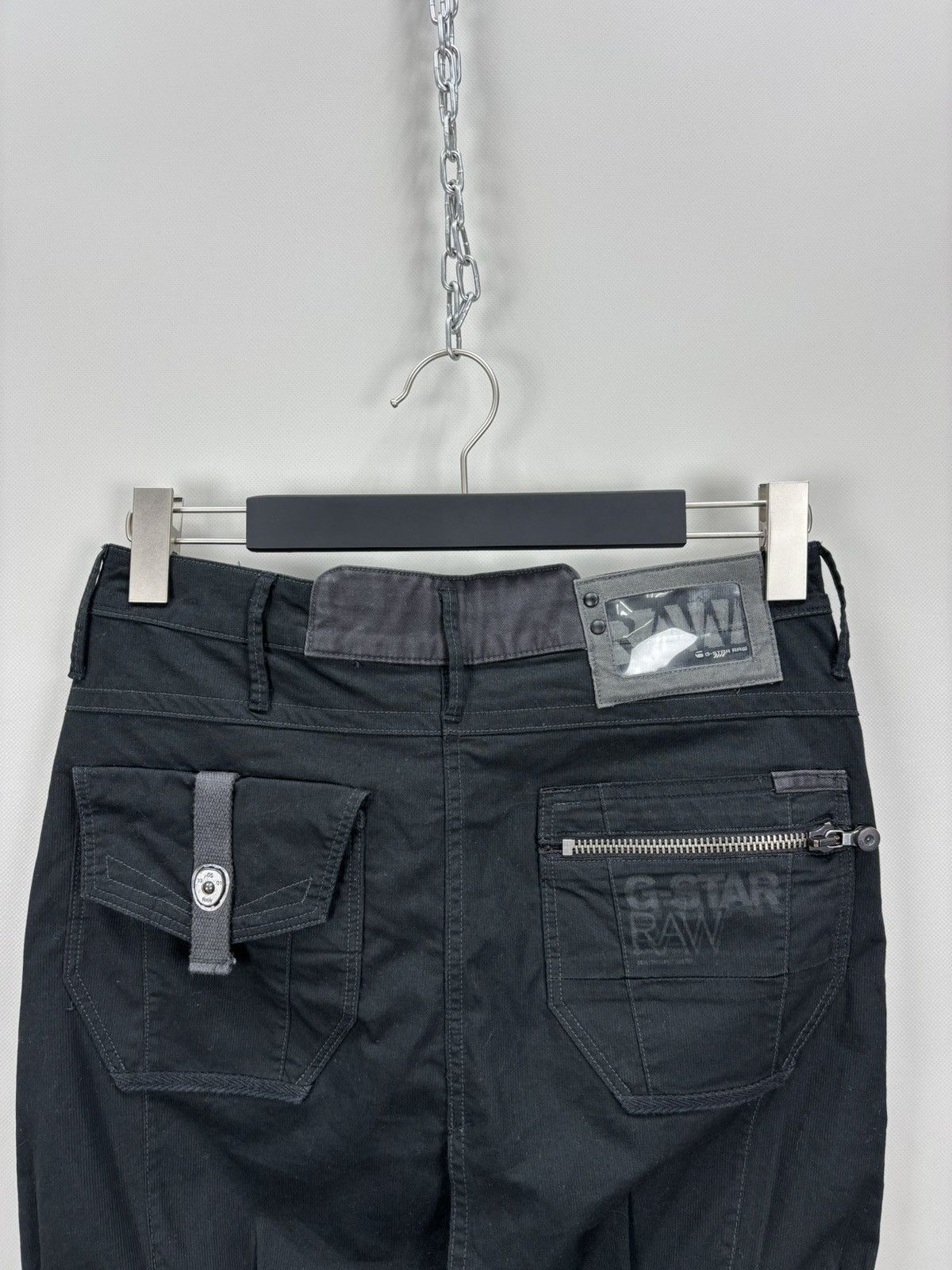 G-Star Womens cargo skirt Y2k G Star Raw Size 26 Color Black Size 25" / US 0 / IT 36 - 6 Thumbnail