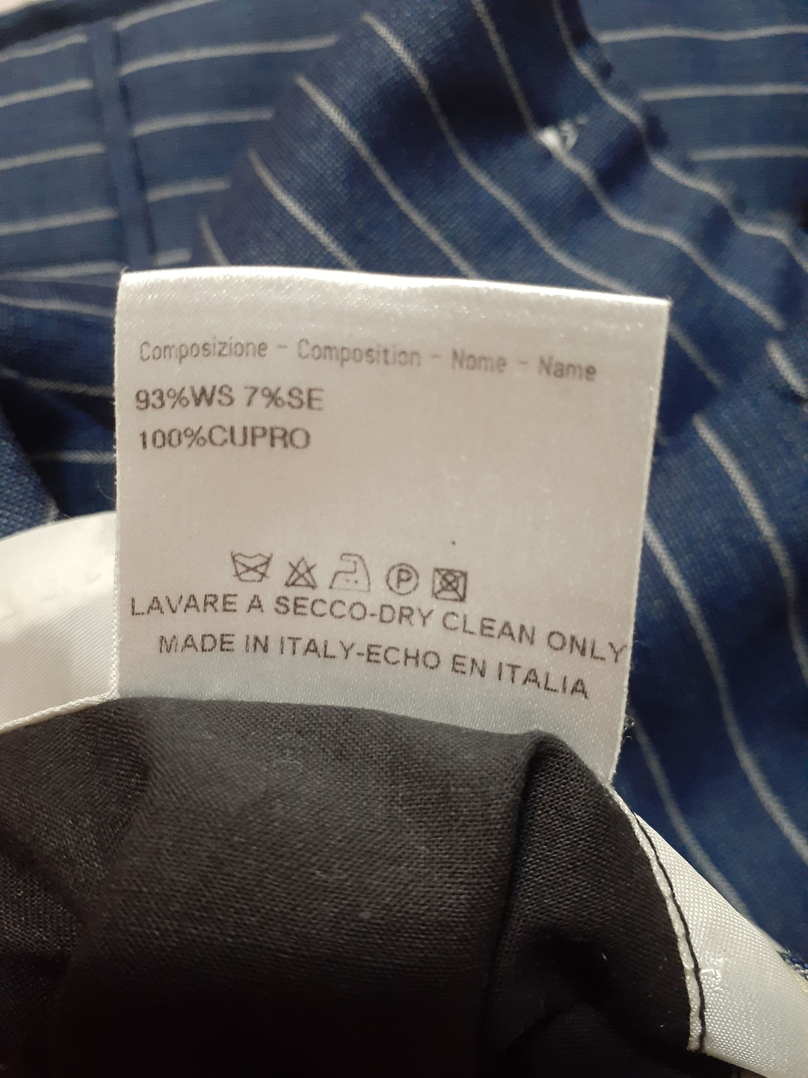 Brioni Brioni Colonna per Ceriello 1903 Striped Blazer Jacket Blue Size 50L - 9 Thumbnail