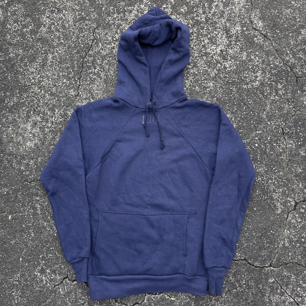 image of Made In USA x Vintage Healthknit Raglan Hoodie in Navy, Men's (Size Small)