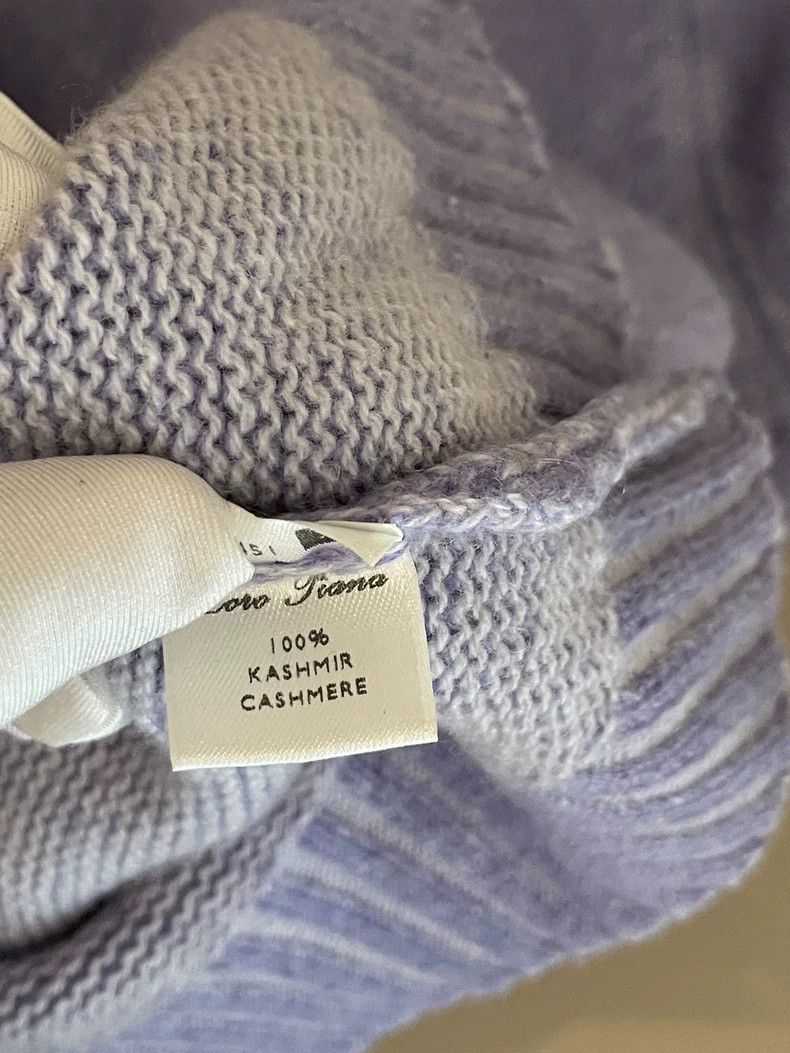 Loro Piana LORO PIANA Purple high collar cashmere sweater Size M / US 6-8 / IT 42-44 - 6 Thumbnail