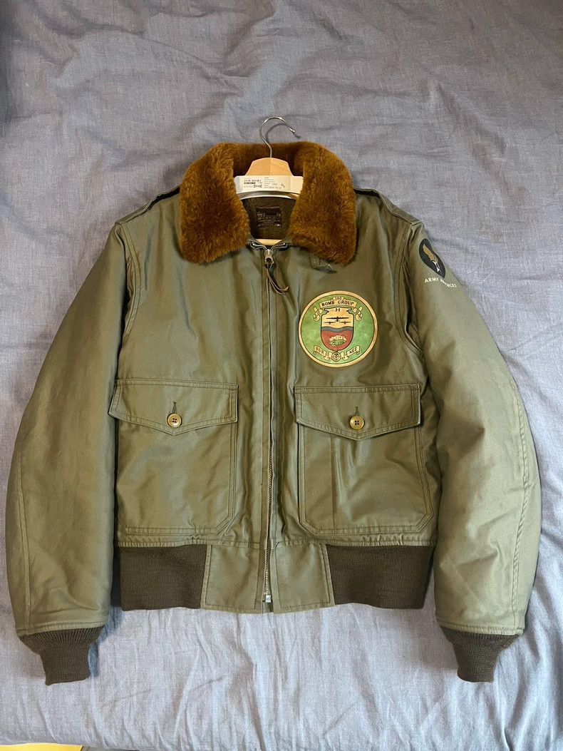 The Real McCoy's The Real McCoy B10 Flight Jacket, Size 38 Size US M / EU 48-50 / 2 - 1 Thumbnail