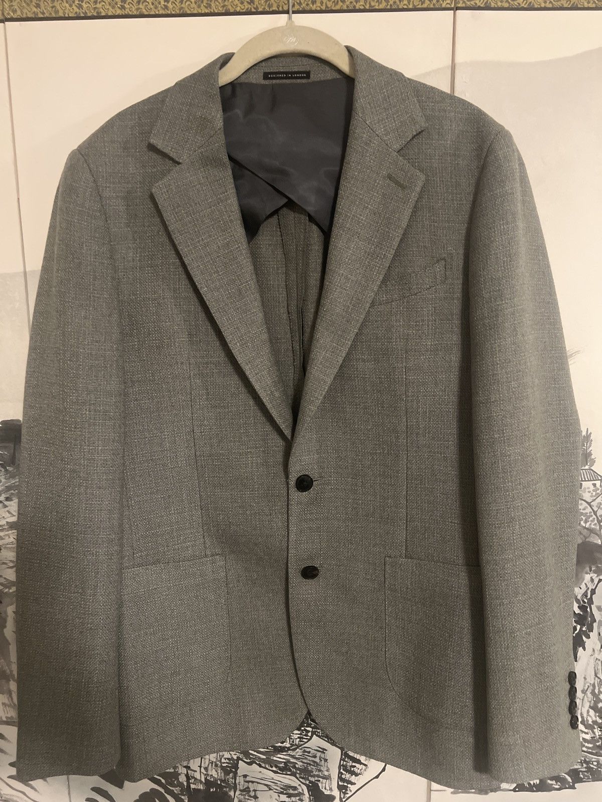 Reiss Sage Reiss Wool Blend Blazer 38 Attire Size 38R - 1 Thumbnail