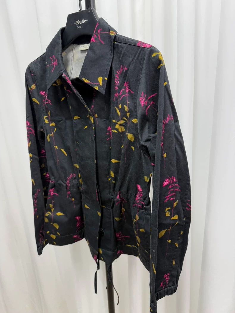 Dries Van Noten Dries van noten size os Floral waist jacket 2502-Nextarrow Size US M / EU 48-50 / 2 - 2 Thumbnail
