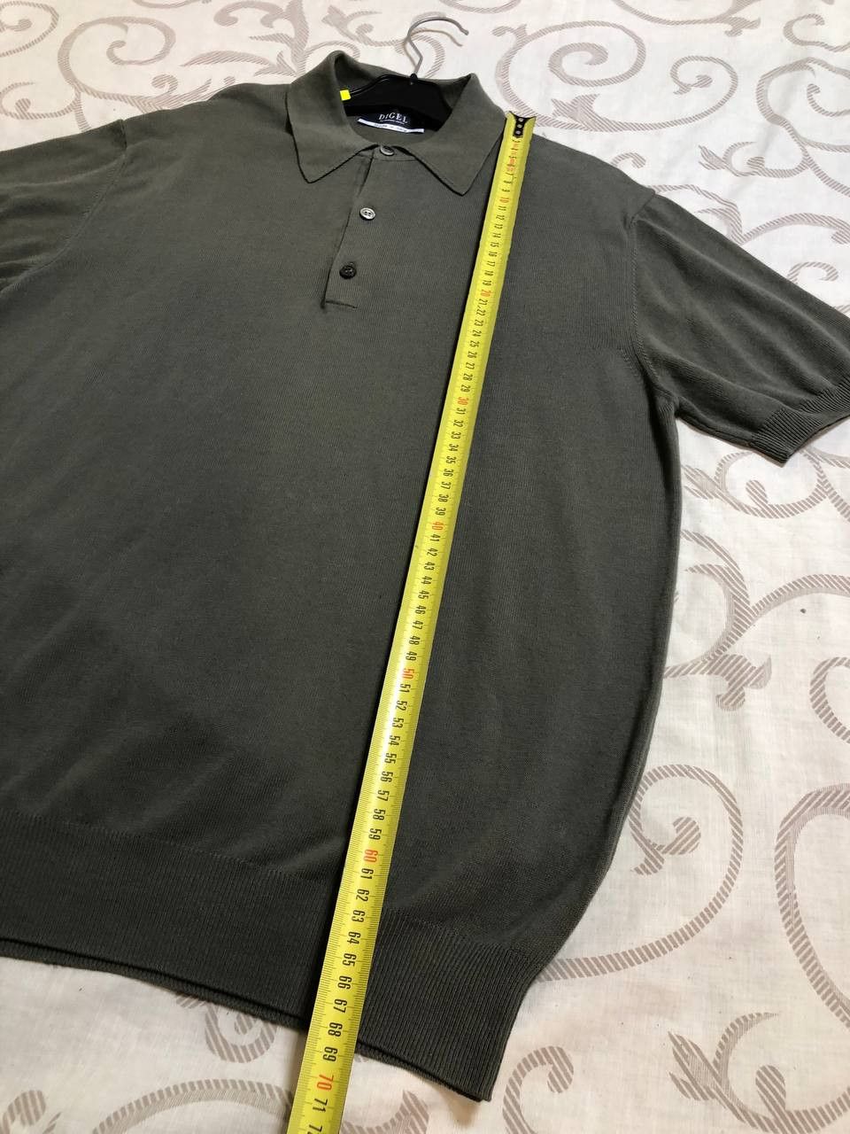Vintage Vintage Digel Men's Knitted basic Polo Shirt Size US M / EU 48-50 / 2 - 9 Thumbnail