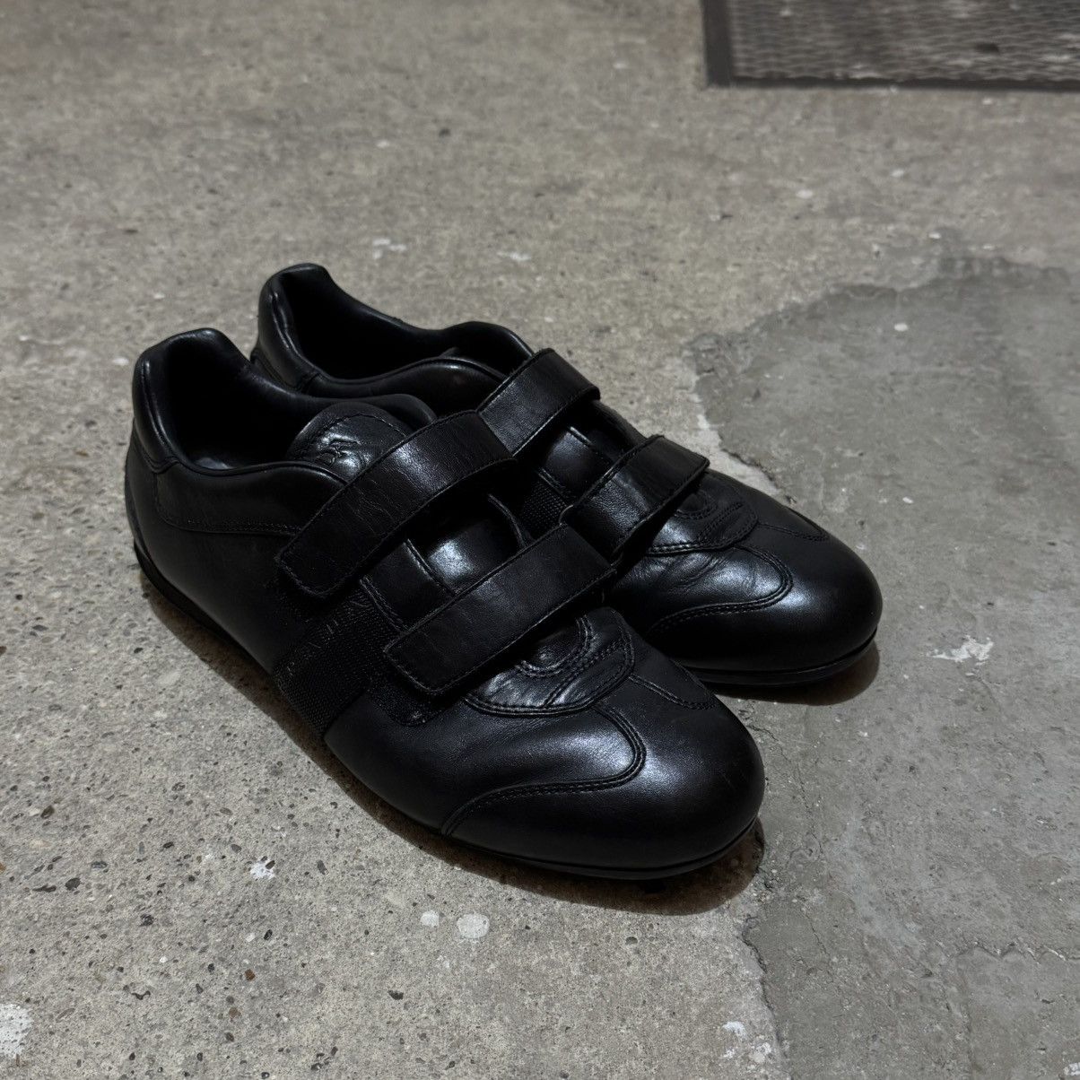 Prada × Vintage Vintage Prada black strap low sneakers Size US 7 / EU 40 - 1 Thumbnail