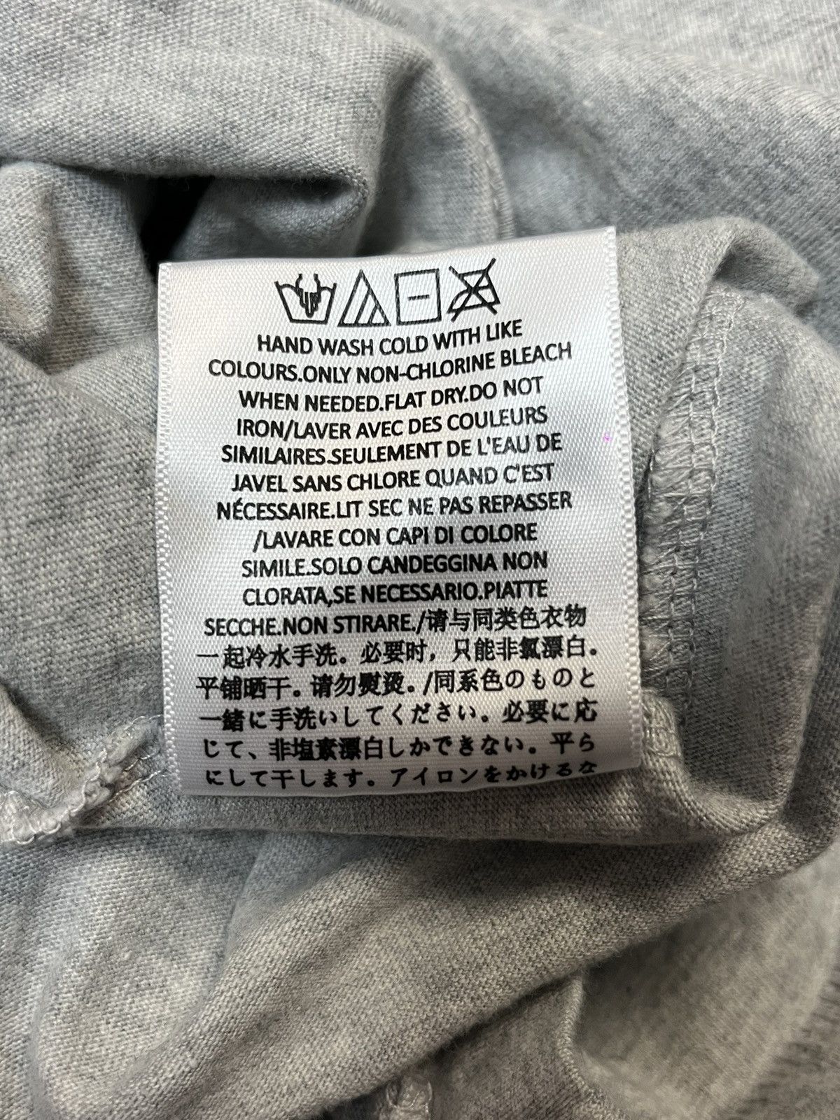 Essentials Fear of God Essentials Short Sleeve-Tee “Heather Grey” Size US L / EU 52-54 / 3 - 7 Thumbnail