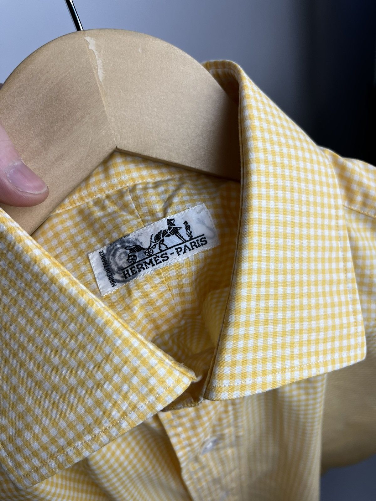 Hermes Hermes paris button shirt size L archive rare Size US M / EU 48-50 / 2 - 8 Thumbnail