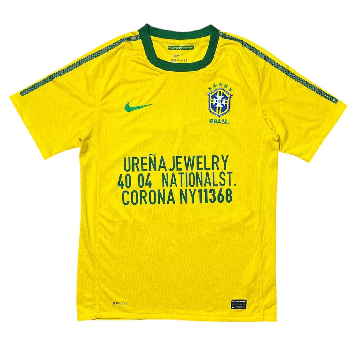 Nike 2010/11 nike brazil soccer jersey Size US M / EU 48-50 / 2 - 1 Thumbnail