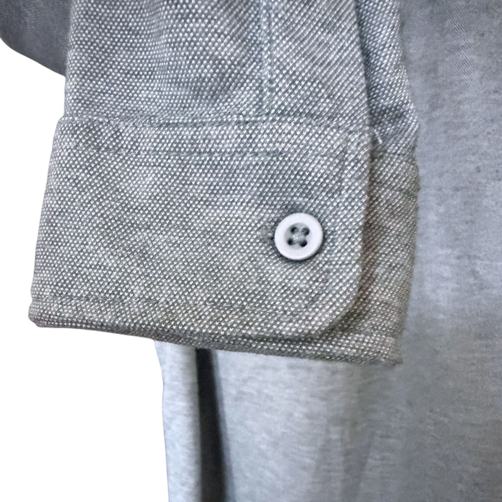 Other The Commons XXL Green Button Down Poly Linen Casual Shirt Size US L / EU 52-54 / 3 - 6 Thumbnail