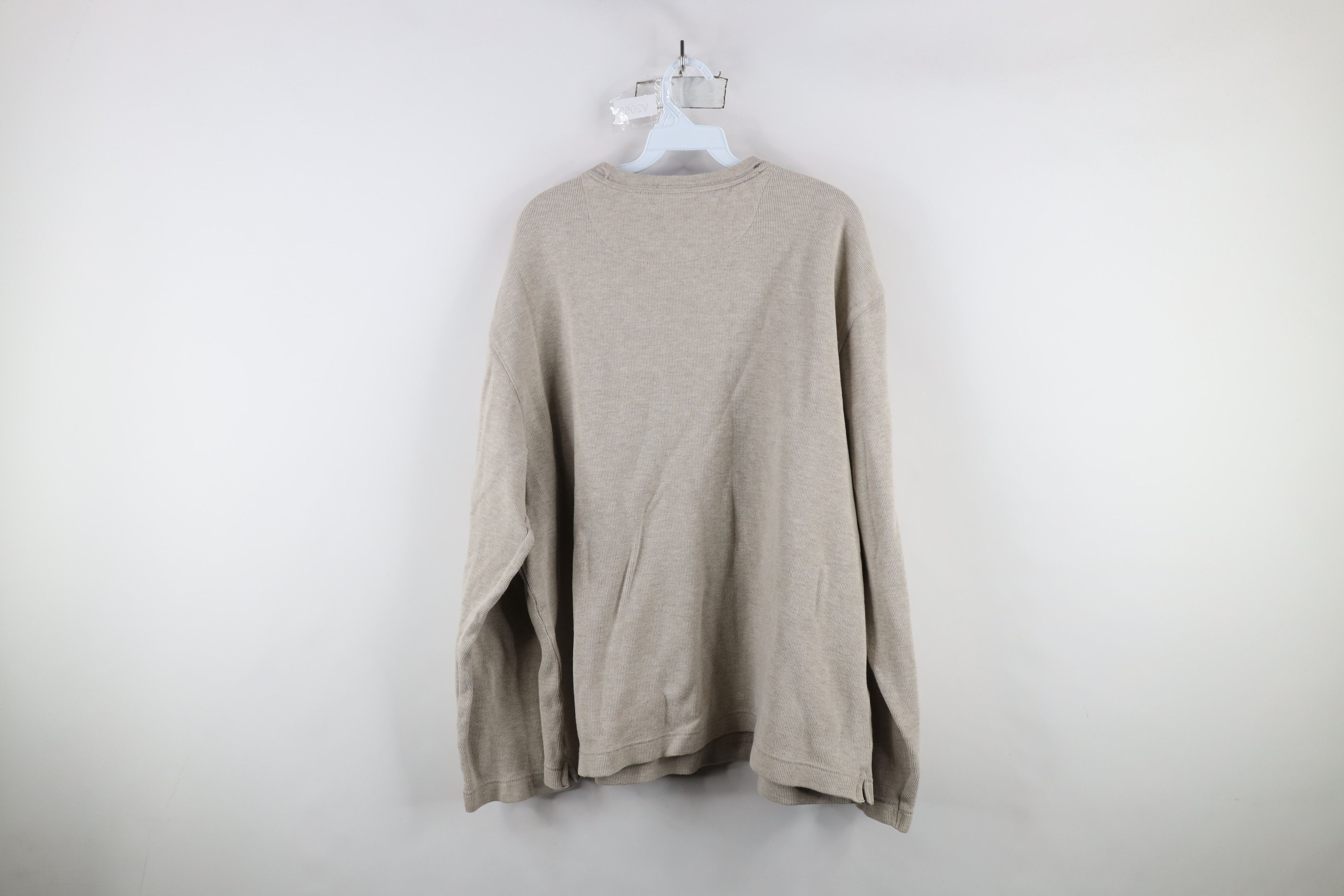Gap × Vintage Vintage 90s Y2K Gap Cotton Ribbed Knit Long Sleeve T-Shirt Size US XXL / EU 58 / 5 - 12 Thumbnail