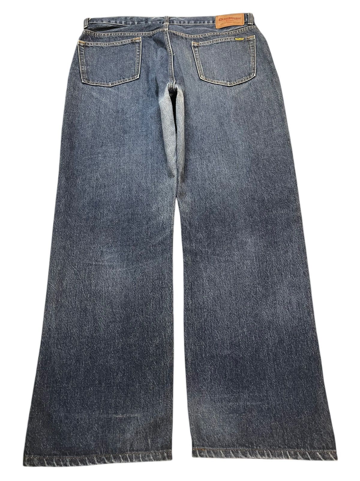 Fubu Vintage Japanese Brand Faded Wash Style Hip Hop Baggy Jeans Size US 36 / EU 52 - 2 Thumbnail