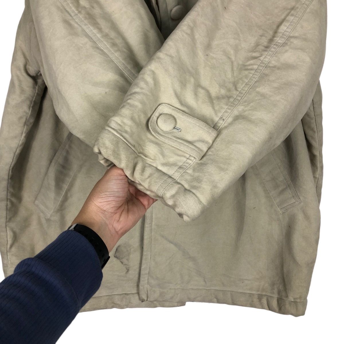 Japanese Brand 🔥Vtg Shearling Leather Jacket Mink Fur Lining Malie Japan Size US M / EU 48-50 / 2 - 13 Thumbnail