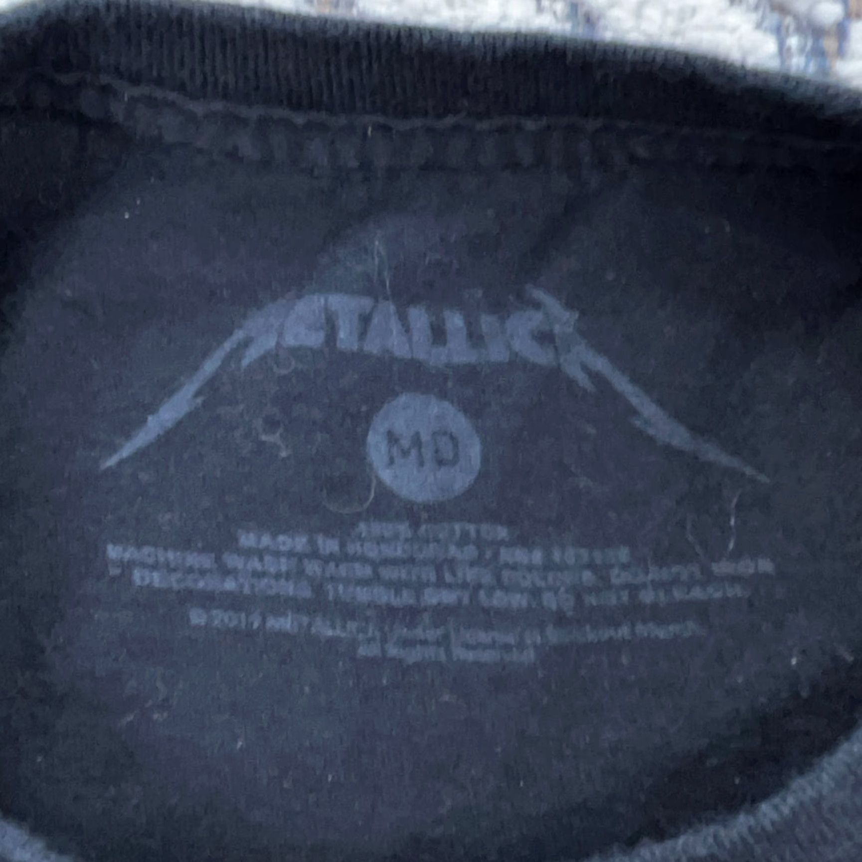 Etro Metallica Shirt Men Medium Black Band Tee T Concert Rock Retro Lightning Size US M / EU 48-50 / 2 - 5 Thumbnail