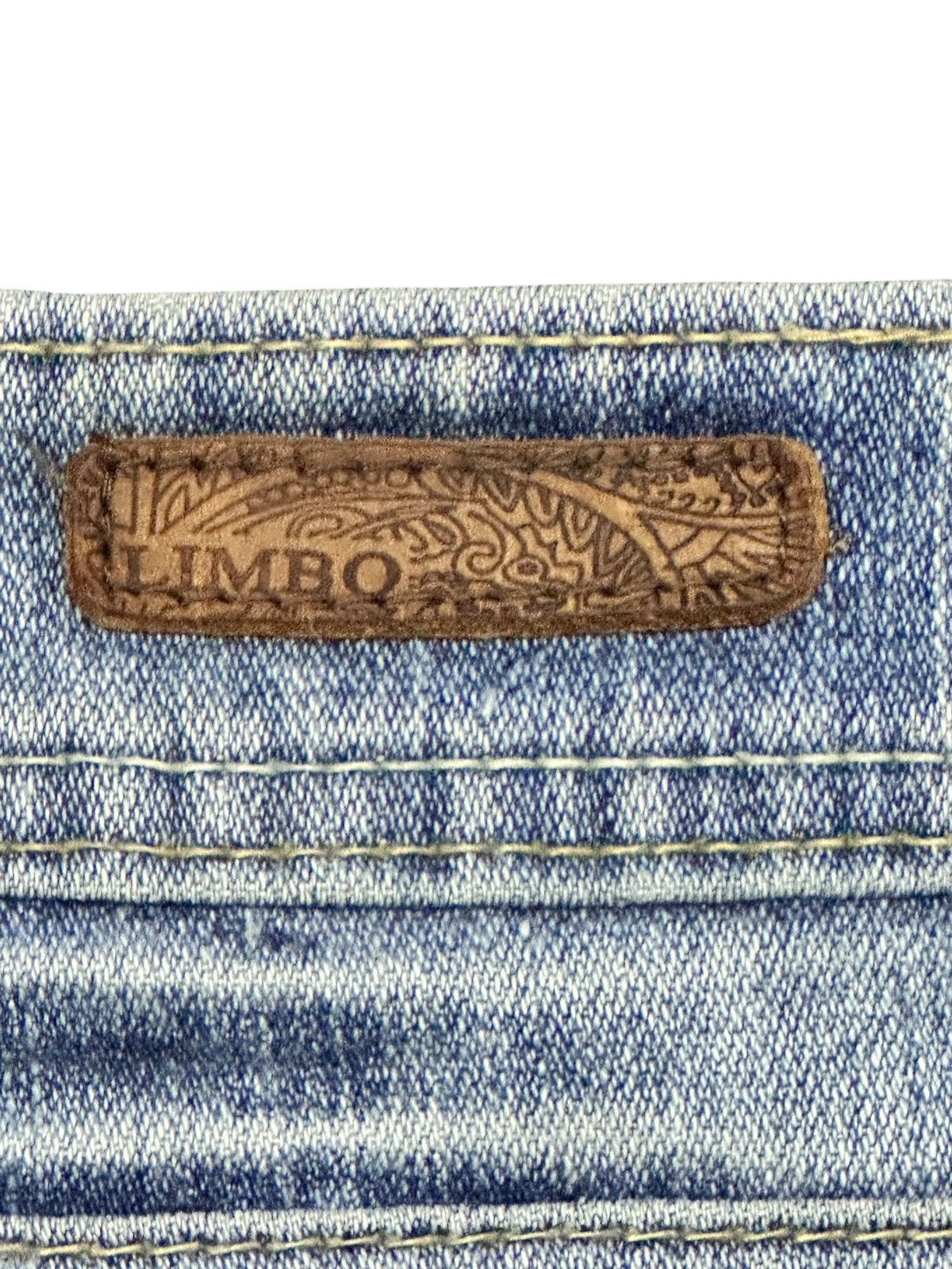 Other Vintage Distressed Limbo Denim Straight Leg Light BlueWash Size US 34 / EU 50 - 9 Thumbnail
