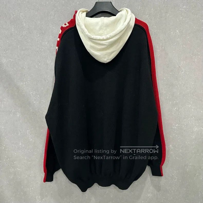Balenciaga Balenciaga Black Double B Wheat Rainbow Embroidered Hooded Size US S / EU 44-46 / 1 - 2 Thumbnail