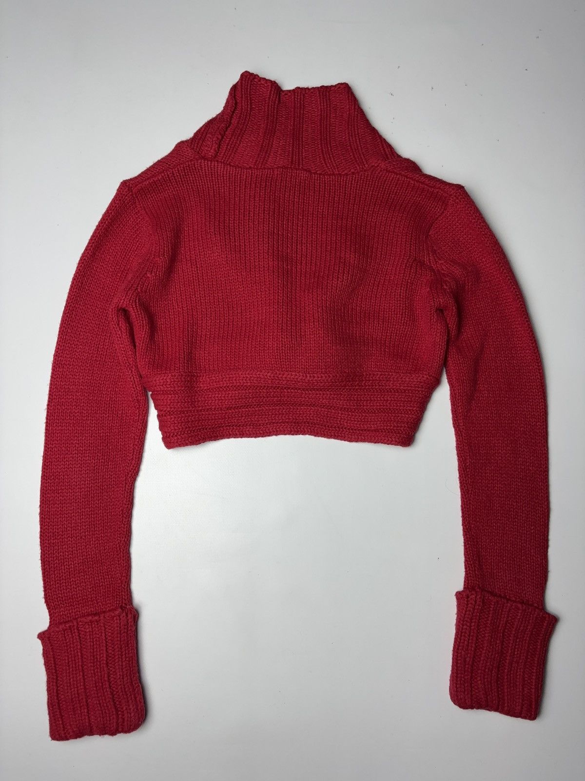 Vintage French vintage knit sweater avant garde coquette Size M / US 6-8 / IT 42-44 - 3 Thumbnail