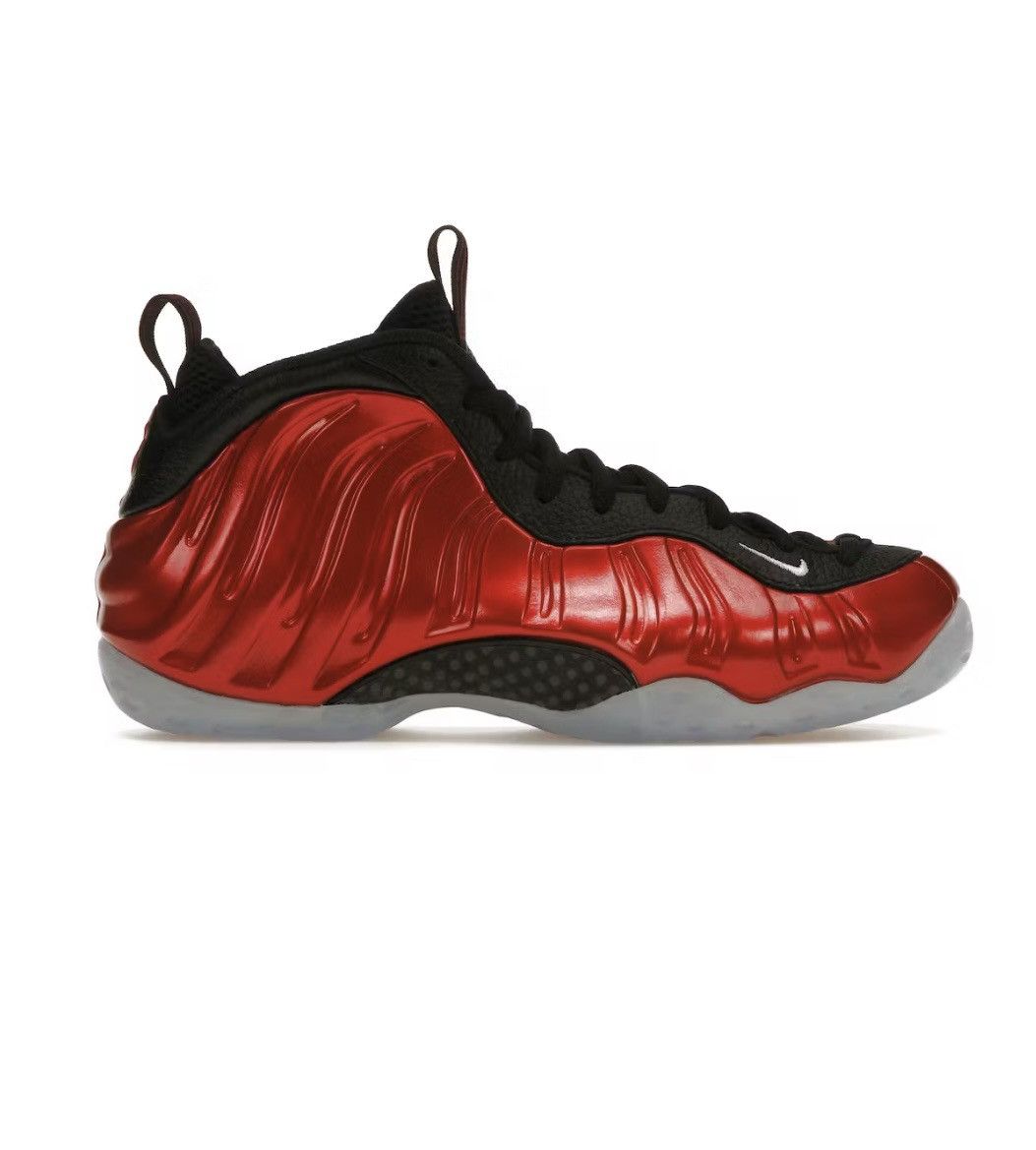image of Nike Air Foamposite One Shoes in Red, Women's (Size 5.5)