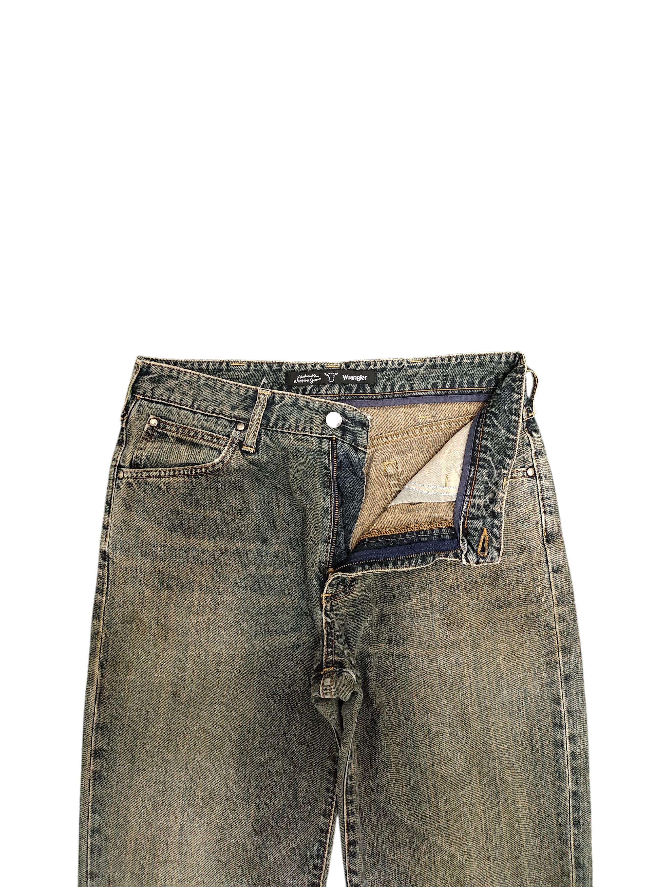 Comme des Garcons × Undercover Vintage Wrangler Japan Clawmark Distress Faded Denim Jeans Size US 32 / EU 48 - 7 Thumbnail