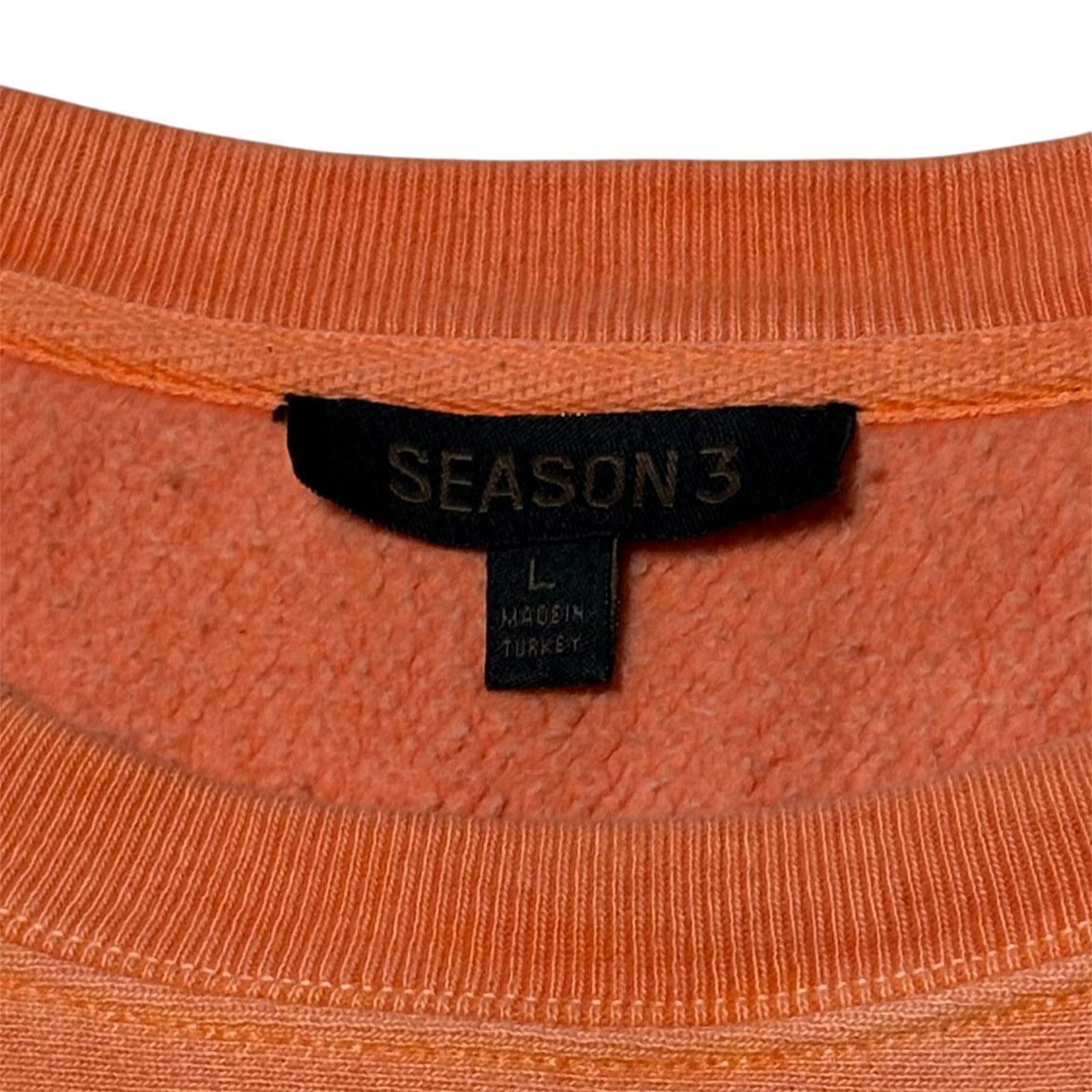 Yeezy YEEZY SEASON 3 CREWNECK SWEATSHIRTS WARNING ORENGE YZY SZN Size US L / EU 52-54 / 3 - 7 Thumbnail