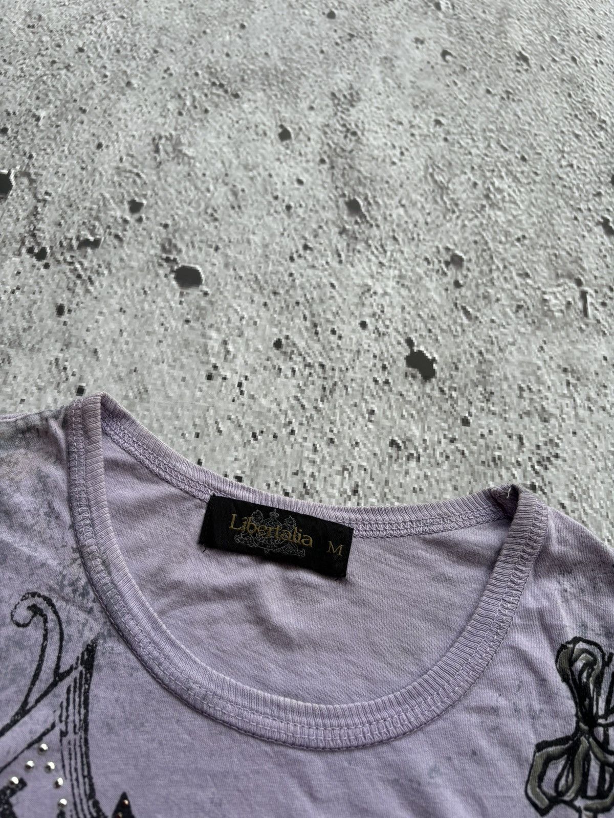 Hysteric Glamour Y2k Libertalia Women's Punk Style Tshirt Size M / US 6-8 / IT 42-44 - 5 Thumbnail