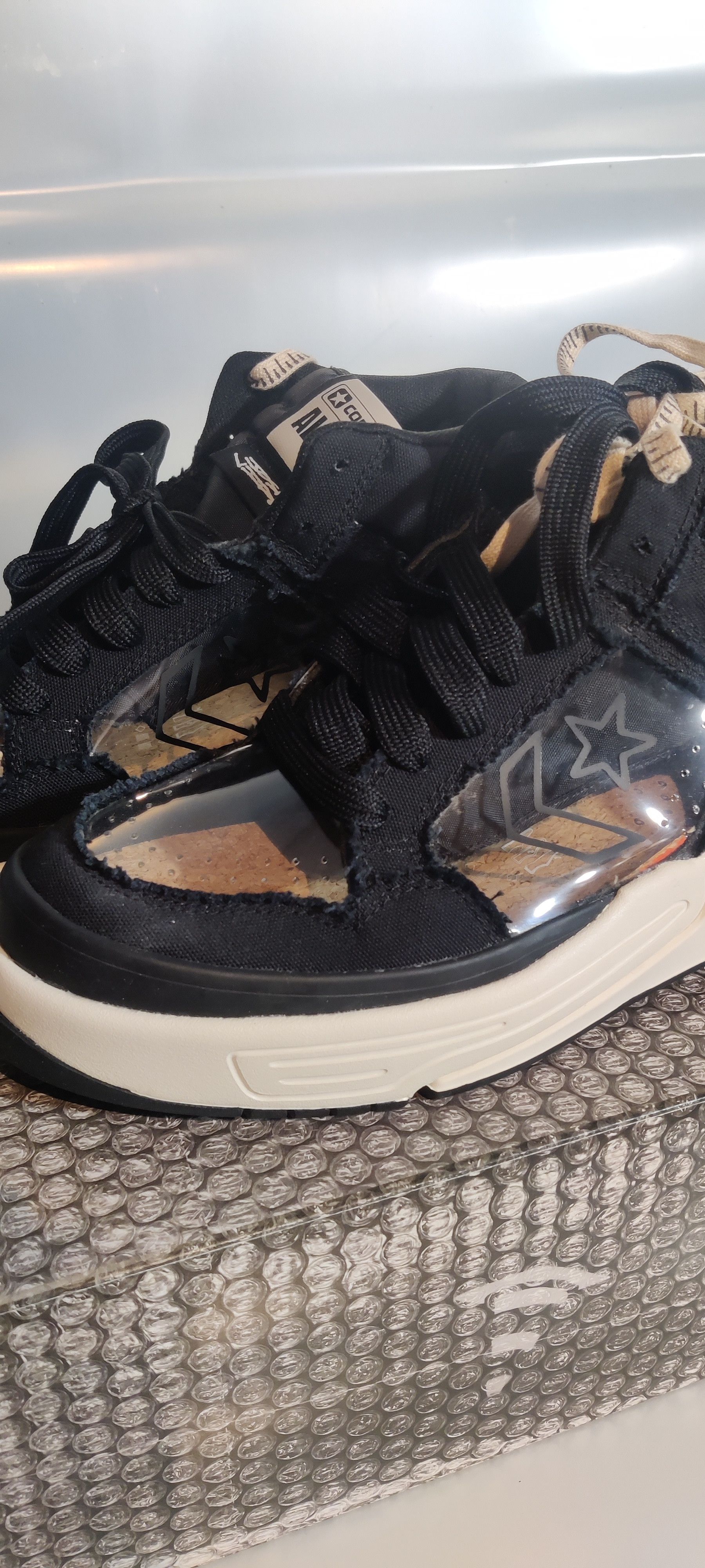 Converse × Joshua Vides Converse + Joshua Vides Weapon CX 'Black' Size US 9.5 / EU 42-43 - 1 Thumbnail