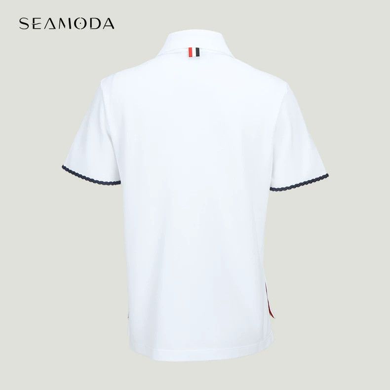 Thom Browne Thom Browne College windship anchor embroidery polo shirt Size M / US 6-8 / IT 42-44 - 2 Thumbnail