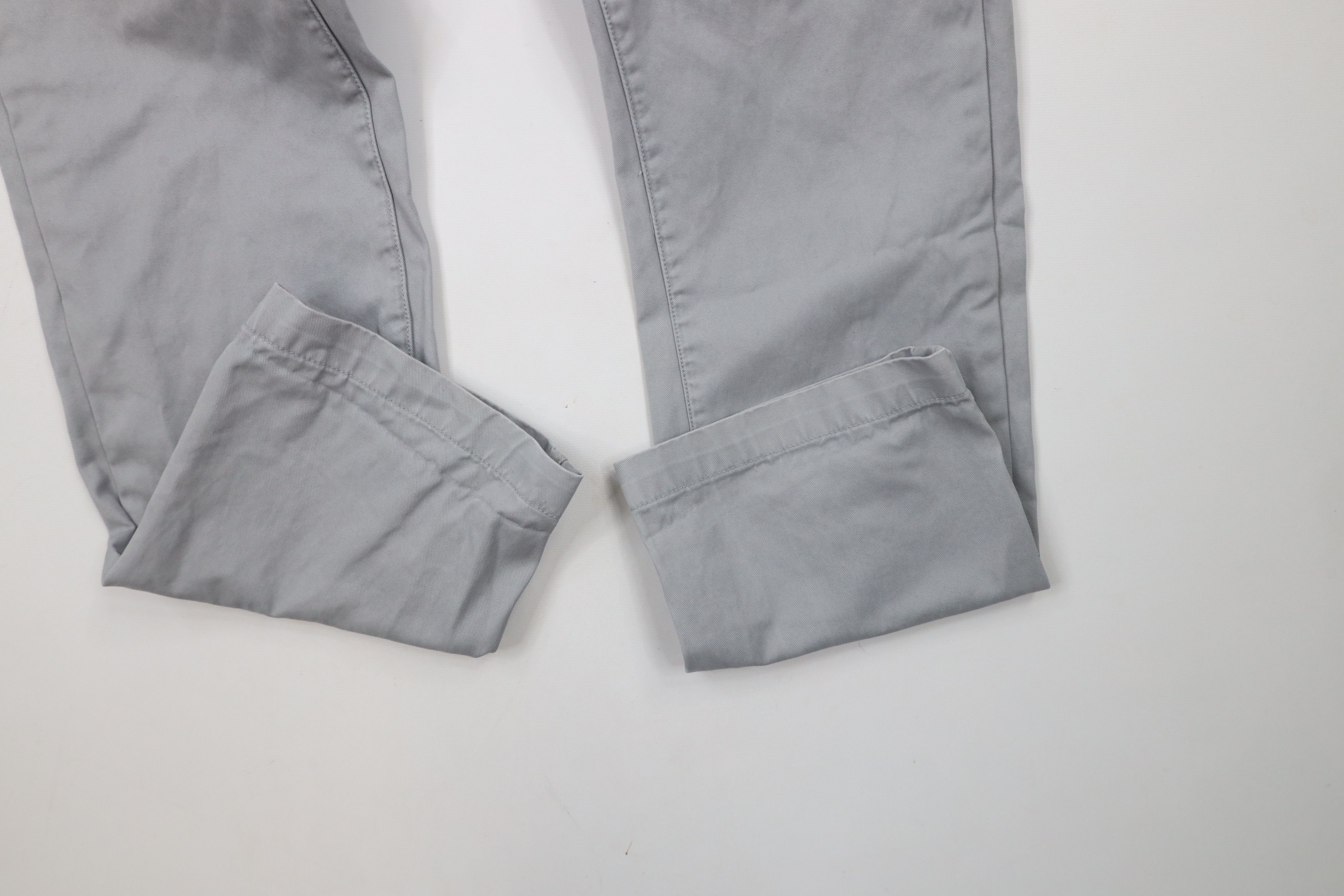Levi's × Vintage Vintage Y2K Levis Straight Leg Chino Pants Gray Cotton Size US 32 / EU 48 - 5 Thumbnail