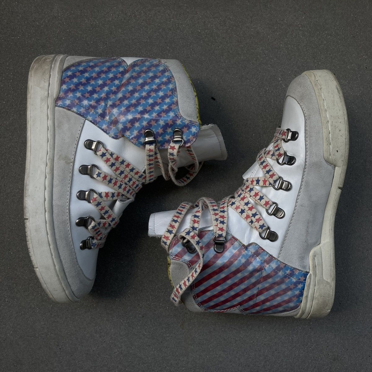 Bernhard Willhelm Bernhard Willhelm 2008 Hightop sneaker Size US 7 / IT 37 - 2 Thumbnail