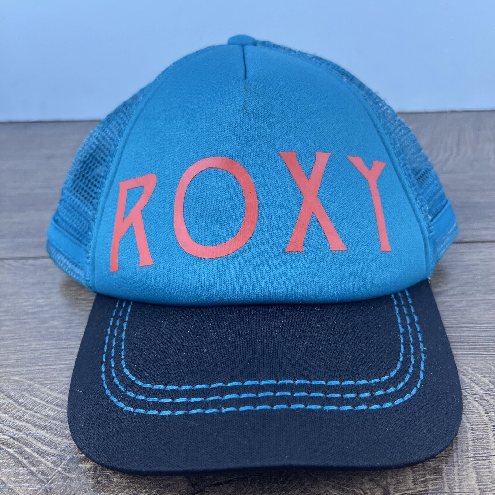 Other Roxy Hat Roxy Snapback Hat Blue Adjustable Hat Blue Adult Fi Size ONE SIZE - 1 Thumbnail