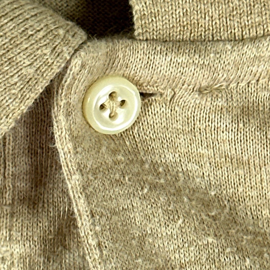 Polo Ralph Lauren VINTAGE Polo Ralph Lauren Shirt Adult LARGE Brown Long Sleeve 90s Polo by Ralph Lauren tag Full / Small Pony / 25 Chest Size US L / EU 52-54 / 3 - 7 Thumbnail
