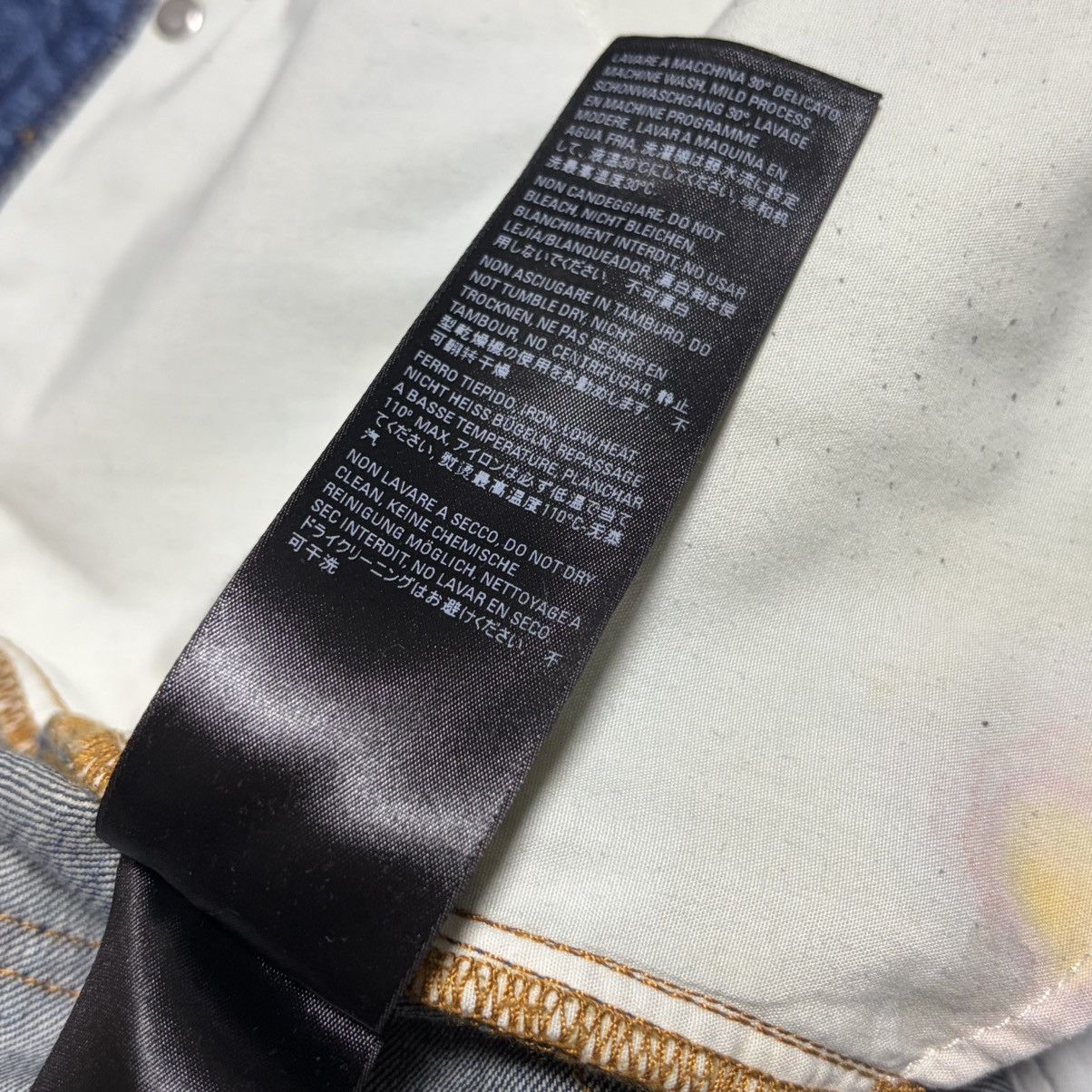 Balenciaga Balenciaga 2021SS Hybrid Flannel Shirt Denim Size US 32 / EU 48 - 11 Thumbnail