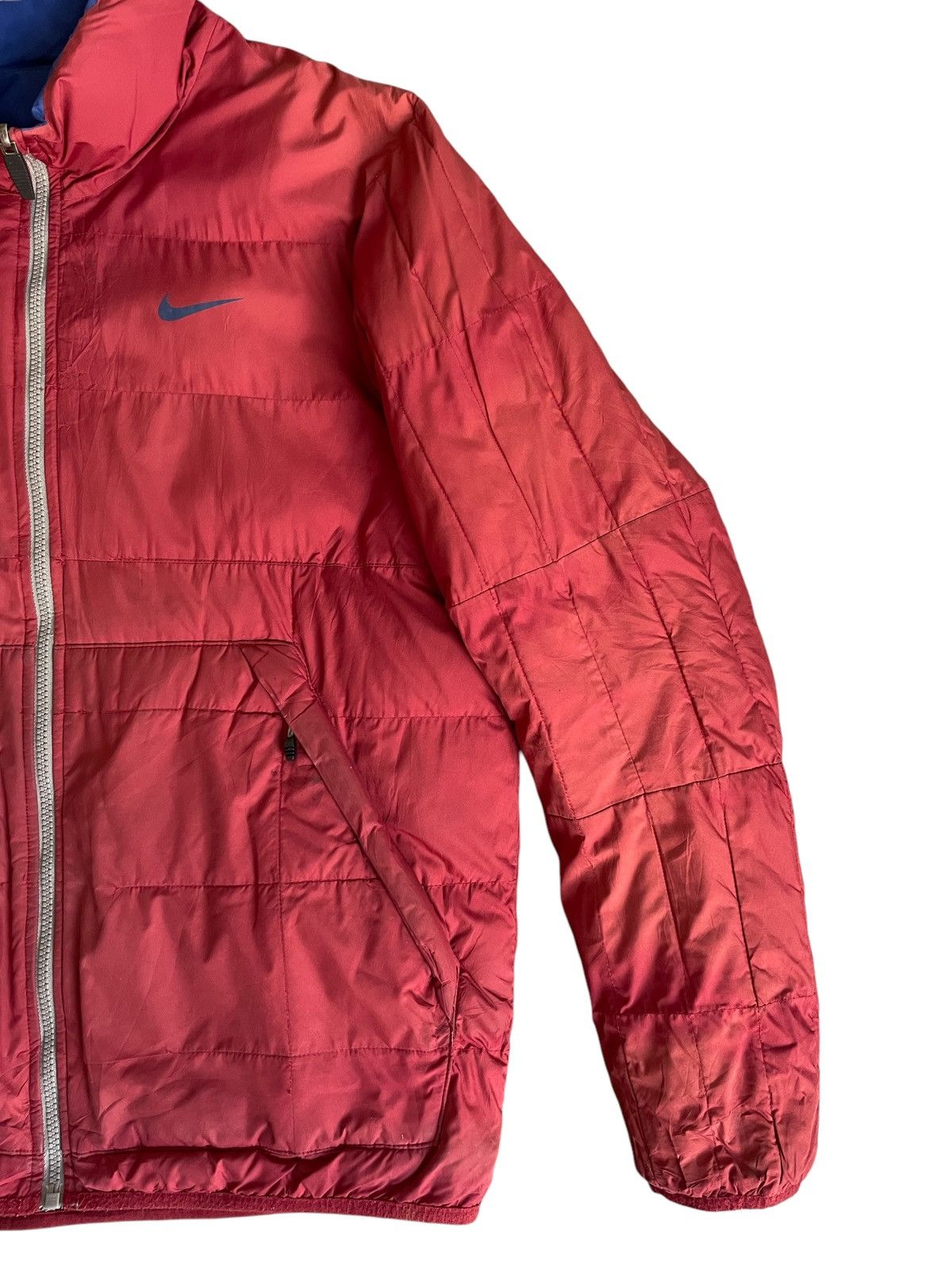 Hypebeast Vintage Y2K Nike Streetwear Reversible Light Puffer Jacket Size US M / EU 48-50 / 2 - 7 Thumbnail