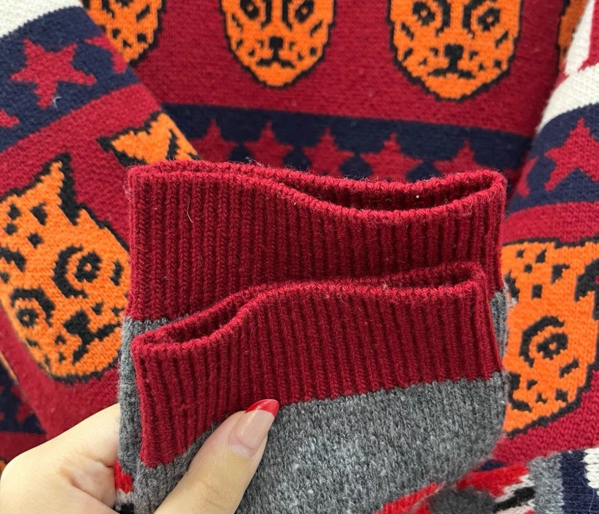 Gucci Gucci Multi-element sweater 2501-Nextarrow Size US L / EU 52-54 / 3 - 4 Thumbnail