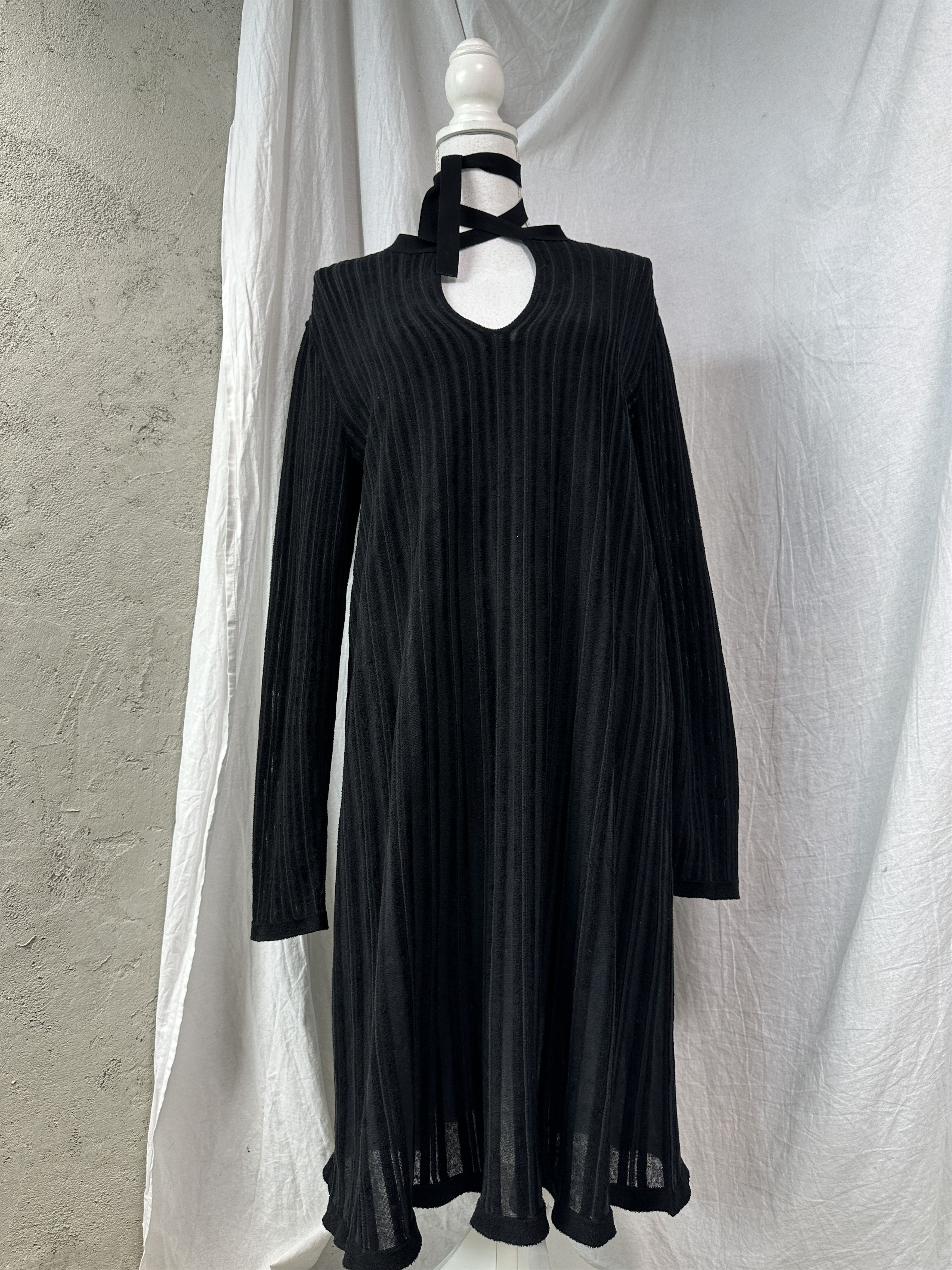 Missoni Vintage Avant Garde Striped Maxi Layered Missoni Dress Y2K Size L / US 10 / IT 46 - 1 Thumbnail