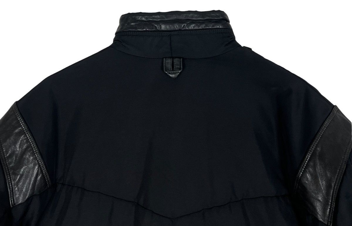Gimo's Vintage Gimo’s Technical Jacket Black Leather Designer Coat Size US L / EU 52-54 / 3 - 8 Thumbnail