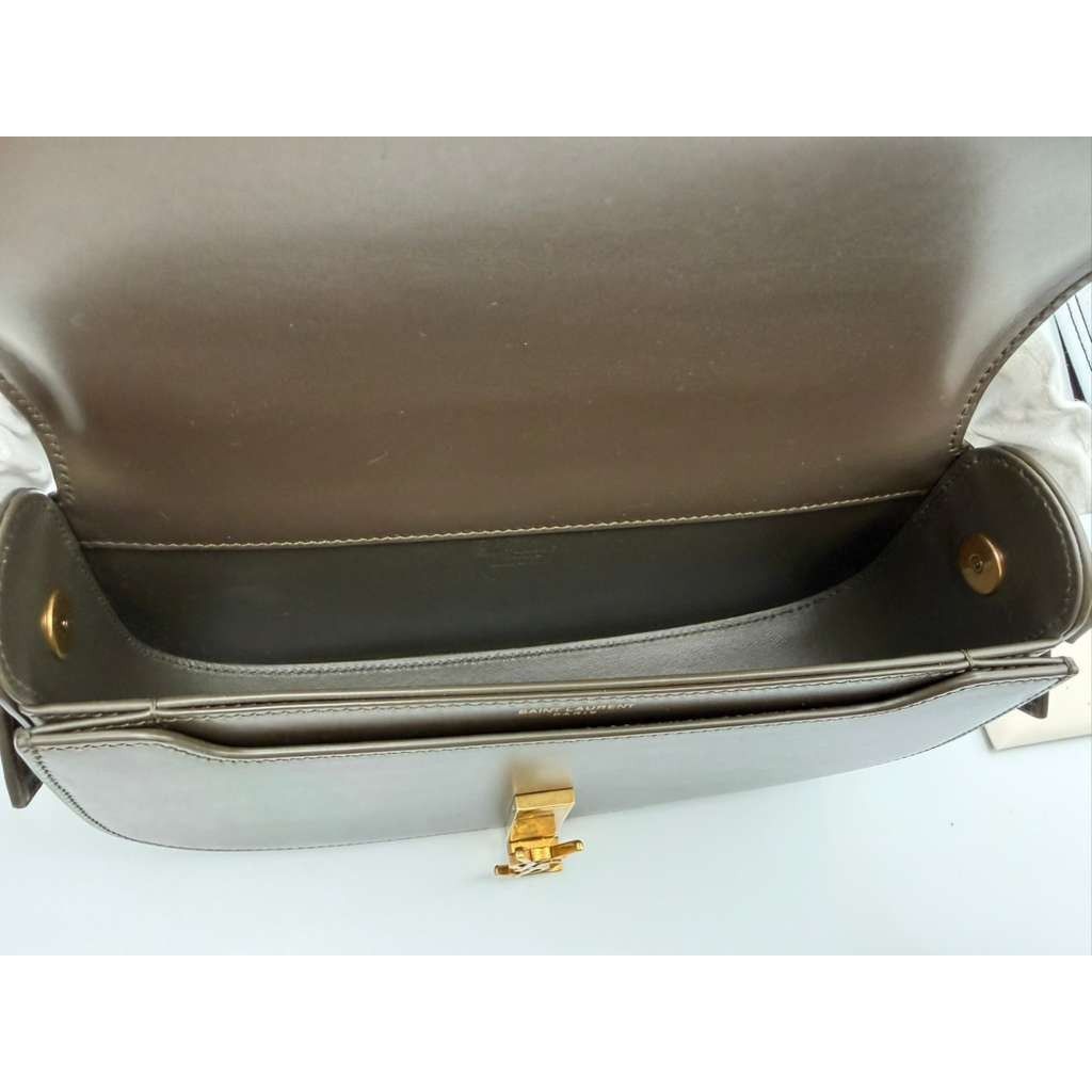 Saint Laurent Paris CC31 Size: OS / YSL Voltaire Shoulder Bag in Dark Brown Size ONE SIZE - 10 Thumbnail