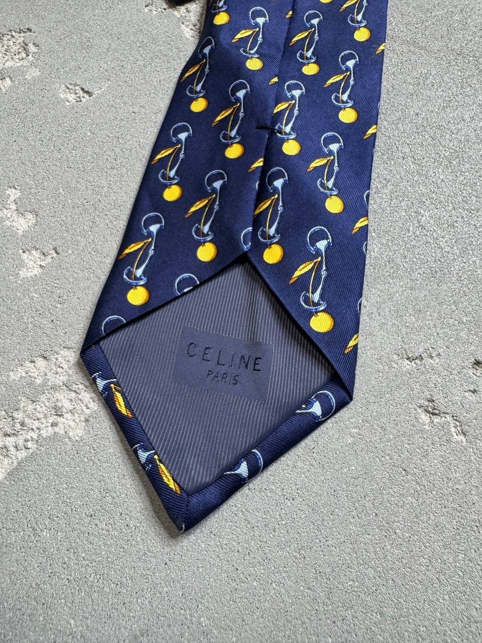 Celine Celine Vintage Luxury Tie Size ONE SIZE - 5 Thumbnail