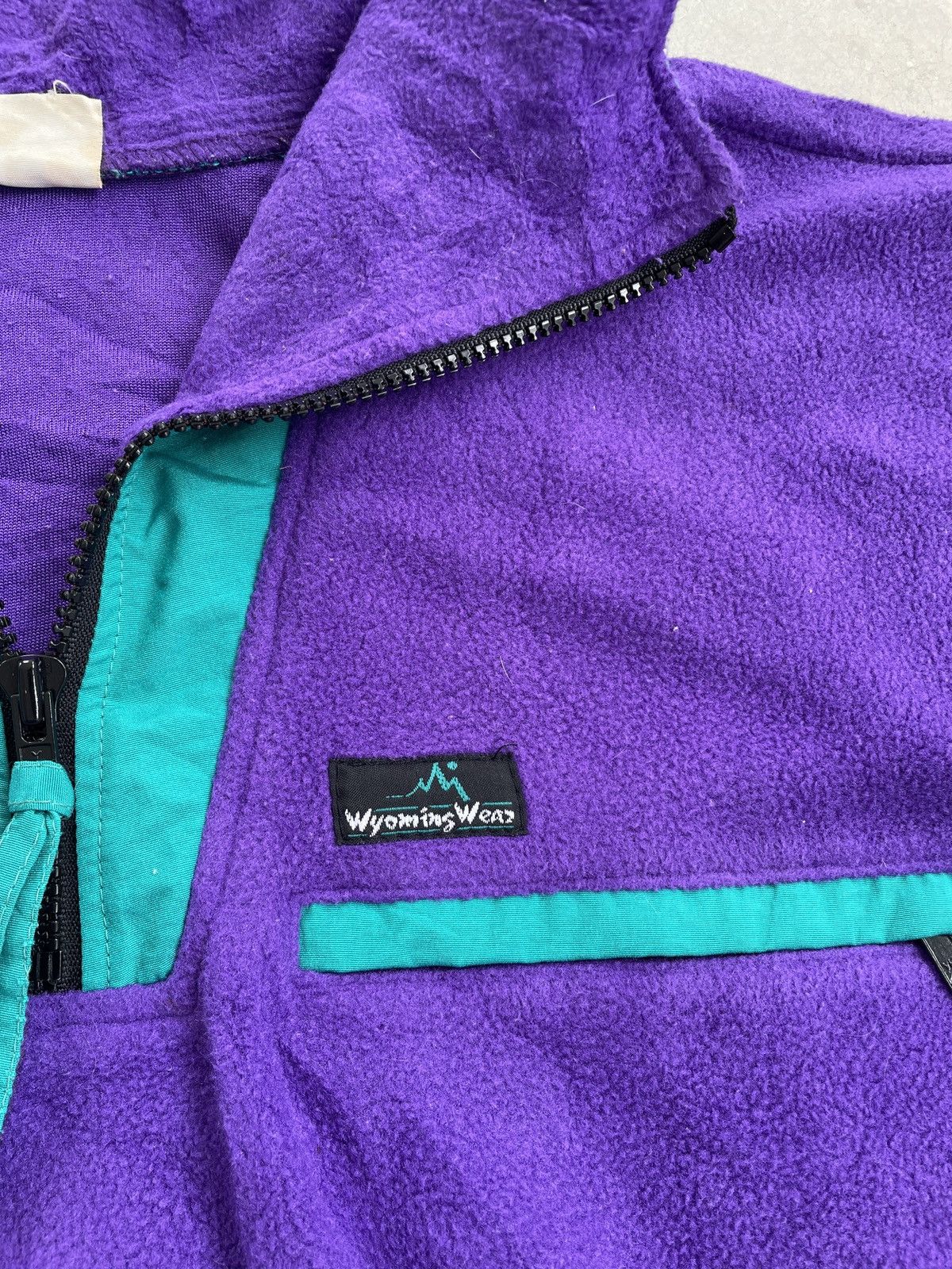 Vintage VINTAGE WYOMINGWEAD TWO TONE FLEECE MIDZIPPER Size US M / EU 48-50 / 2 - 3 Thumbnail