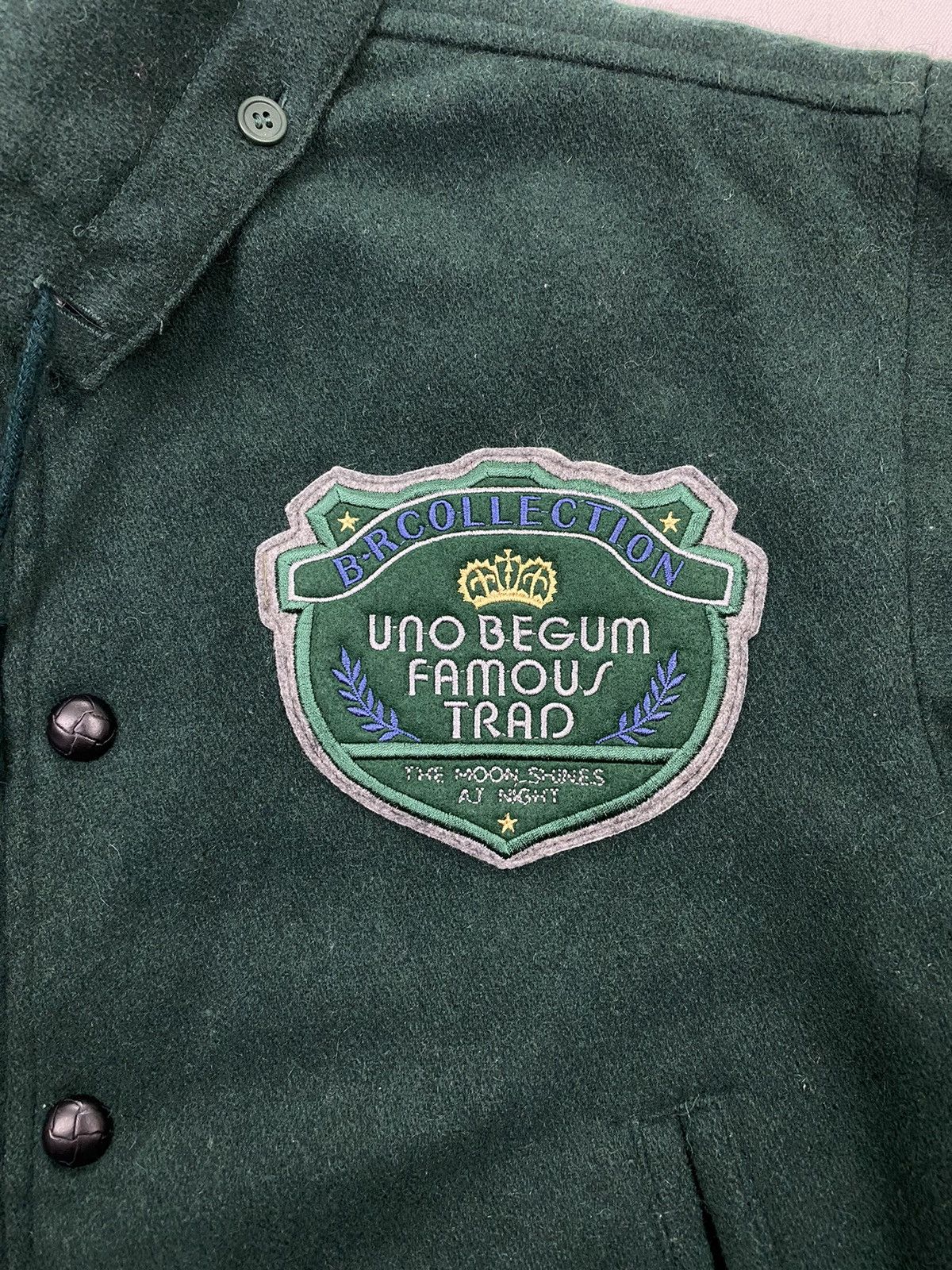 Vintage Vintage Second Club Hooded Varsity Jacket Size US S / EU 44-46 / 1 - 8 Thumbnail