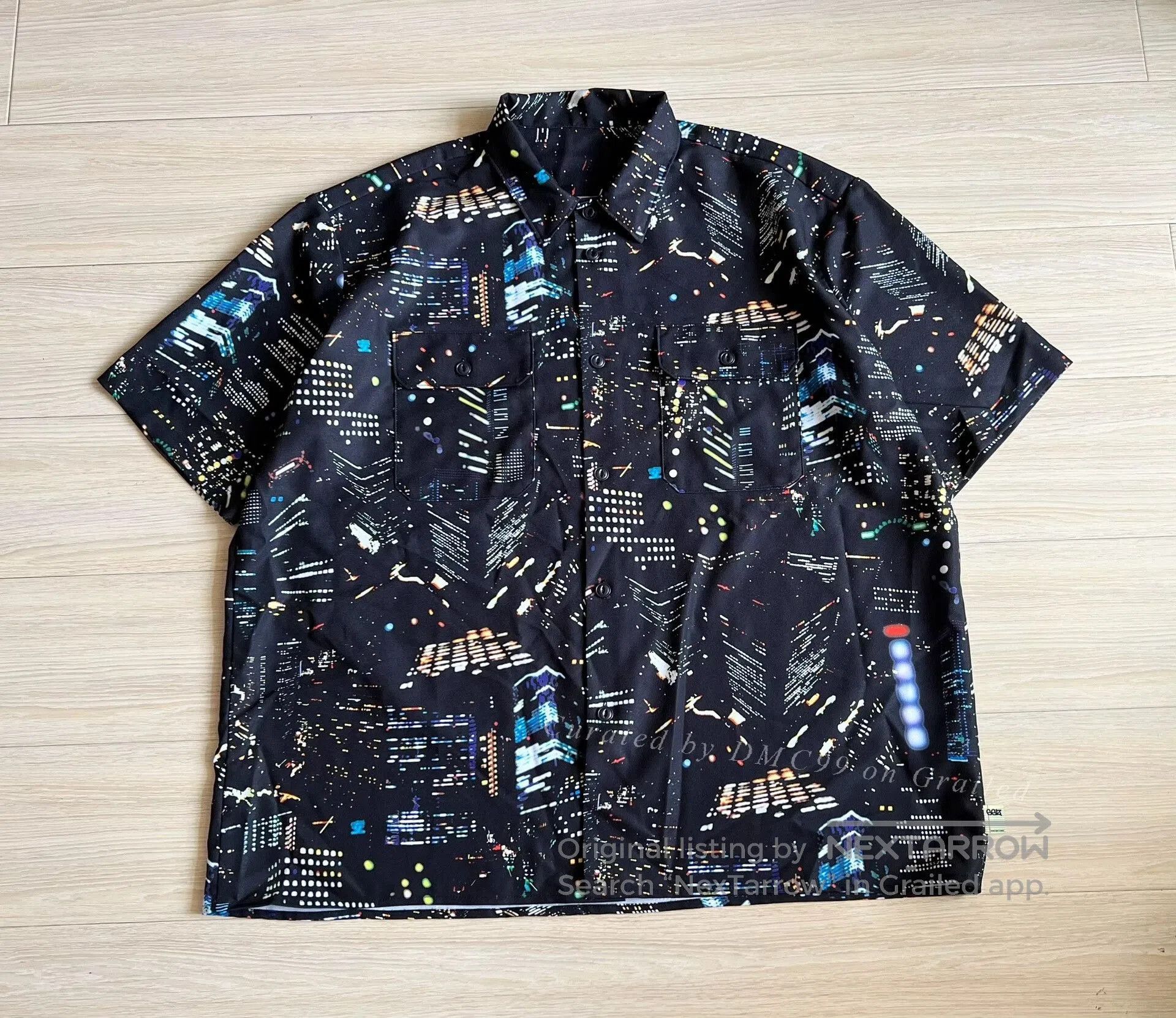 Beams Japan BEAMS SSZ Functional Pocket Hawaiian Shirt. Size US M / EU 48-50 / 2 - 1 Thumbnail