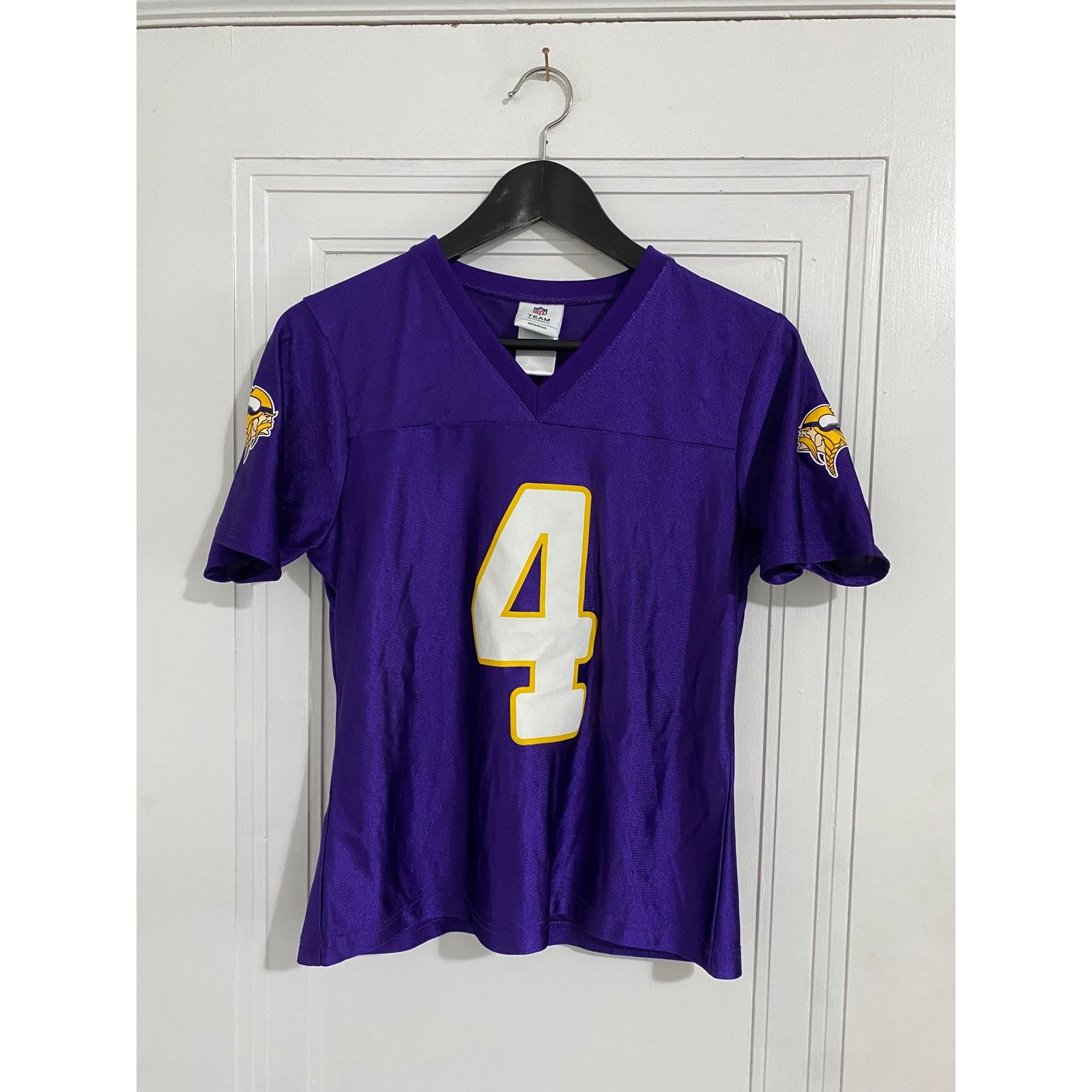 NFL Brett Favre Minnesota Vikings Women's Football Jersey Size S Size S / US 4 / IT 40 - 1 Thumbnail