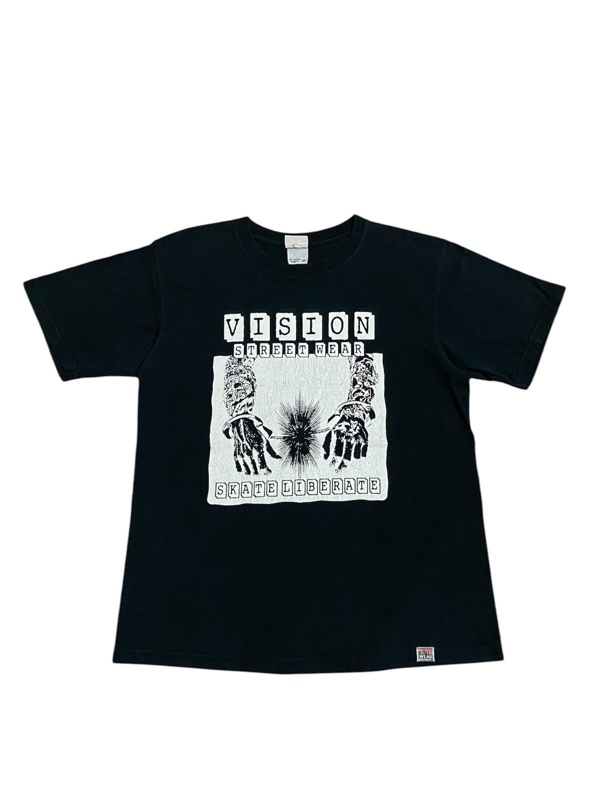 Vision Streetwear Vintage y2k Vision Streetwear Skate Liberate Tee Size US M / EU 48-50 / 2 - 1 Thumbnail