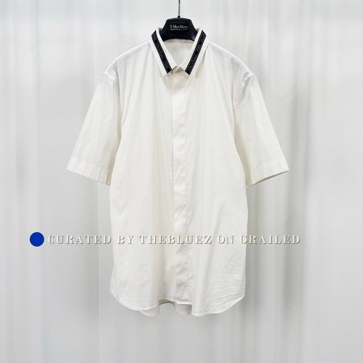 Dior Dior Collar Slogan Letter Short-Sleeve Shirt Size US XS / EU 42 / 0 - 1 Thumbnail