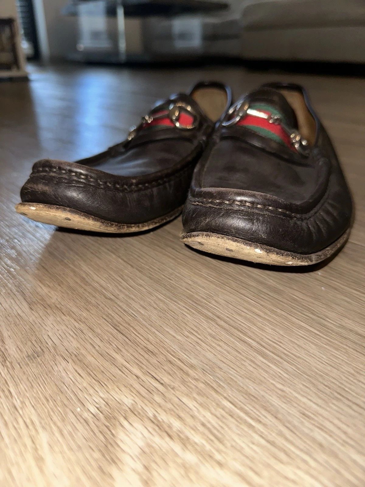 Gucci Gucci Horsebit Loafers Brown Leather 10.5 D Size US 10.5 / EU 43-44 - 2 Thumbnail