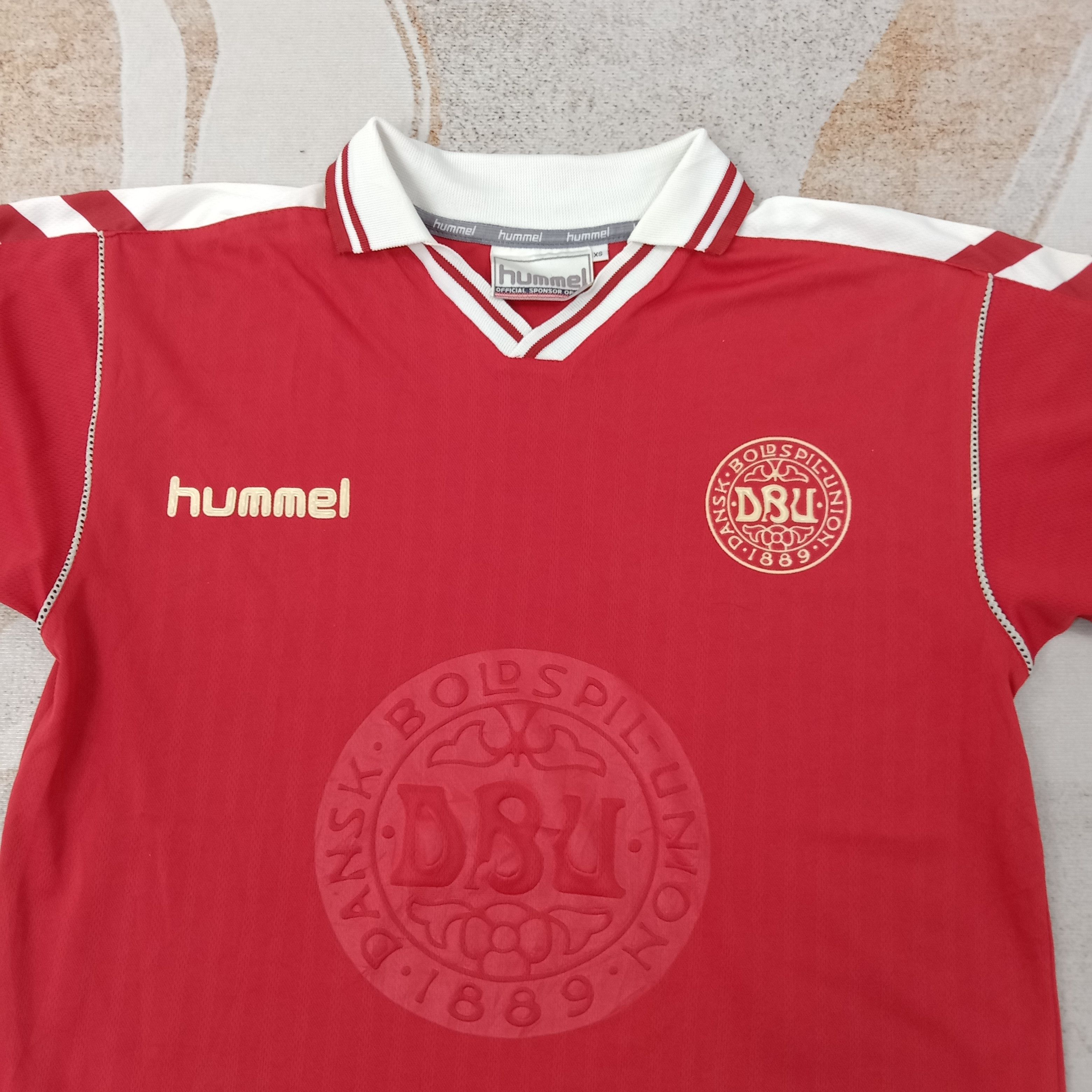 Hummel 90's Hummel DBU Danks Bold Pil Union Jersey C259N9 Size US M / EU 48-50 / 2 - 3 Thumbnail