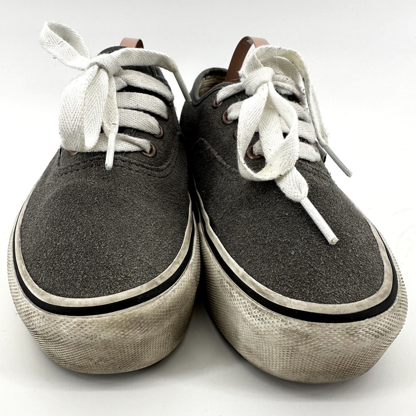 Vans Vans Authentic Suede Platform Sneakers Skater Gray M5 W6.5 Size US 6.5 / IT 36.5 - 4 Thumbnail